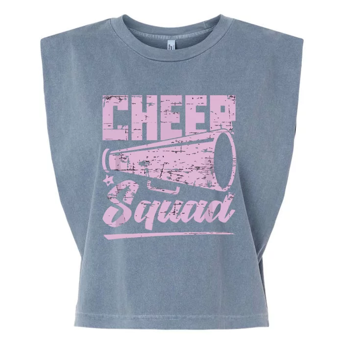 Cheering Cheerleading Team Cheer Squad Cheerleader Garment-Dyed Women's Muscle Tee