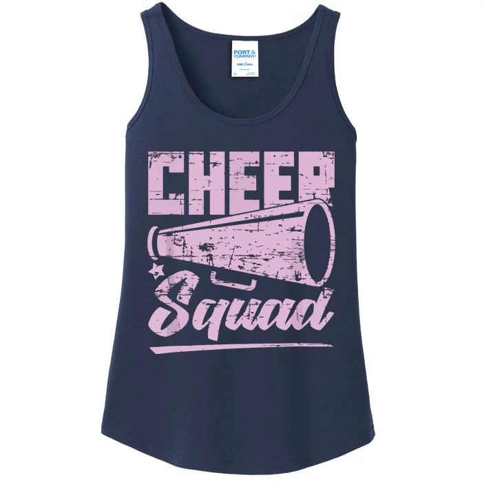 Cheering Cheerleading Team Cheer Squad Cheerleader Ladies Essential Tank