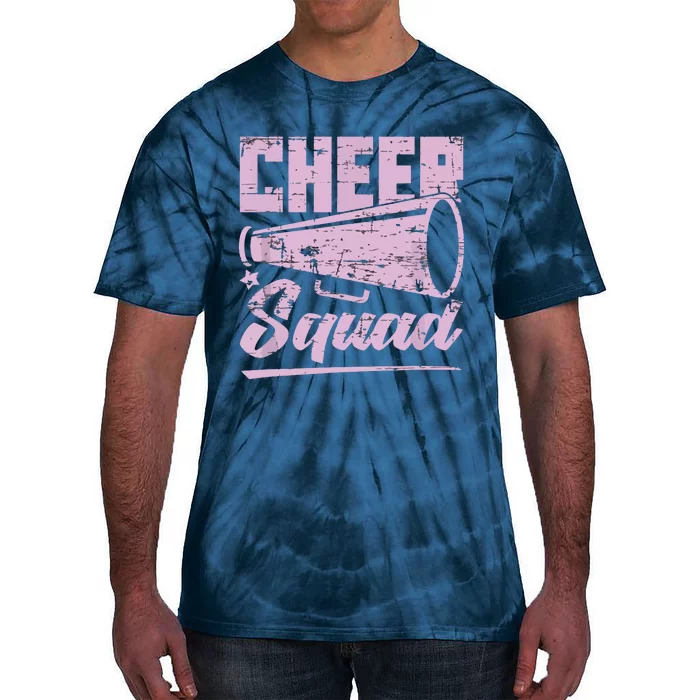 Cheering Cheerleading Team Cheer Squad Cheerleader Tie-Dye T-Shirt