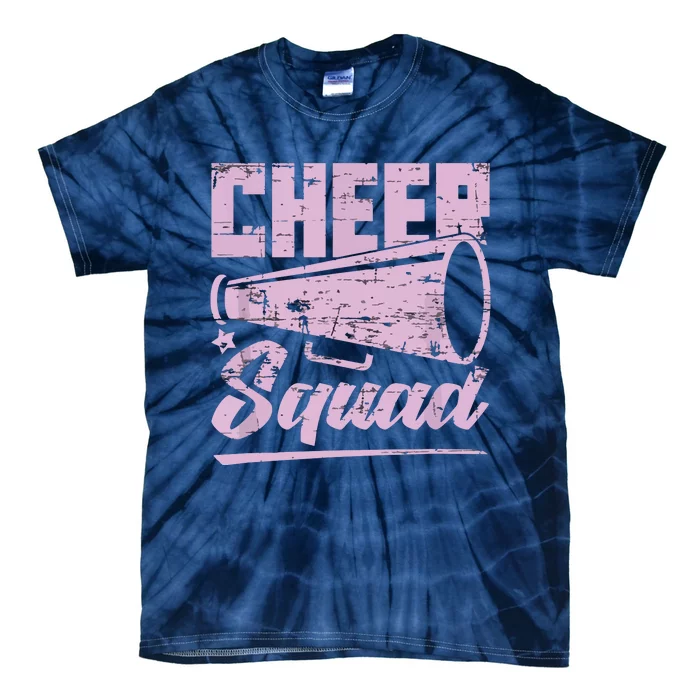 Cheering Cheerleading Team Cheer Squad Cheerleader Tie-Dye T-Shirt