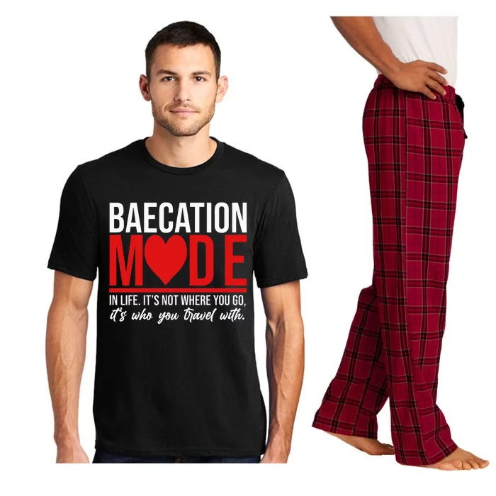 Cute Couples Trip Matching Vacation Baecation Vibes Gifts Pajama Set