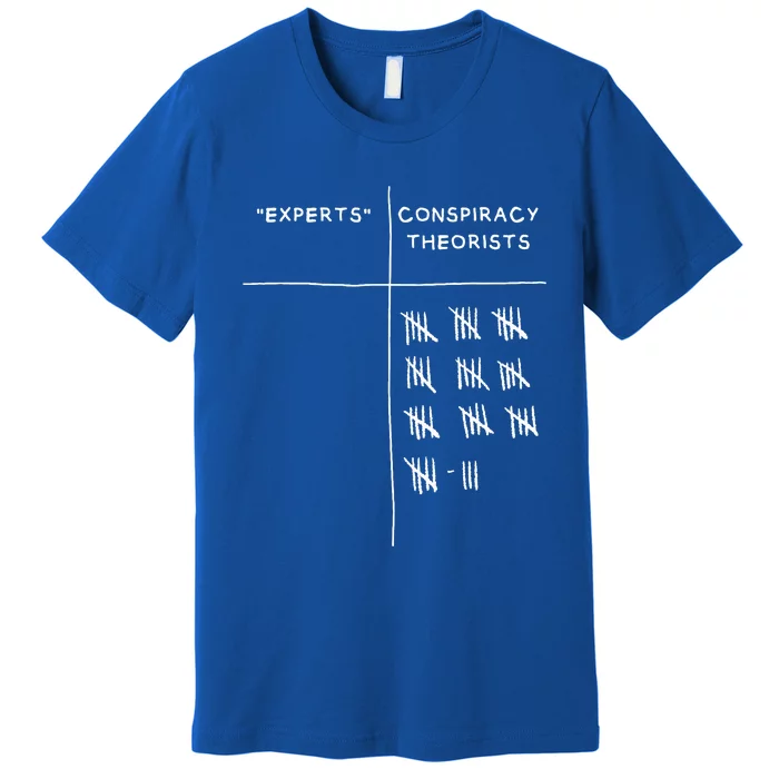 Cool Conspiracy Theorist Art For Conspiracy Theory Premium T-Shirt