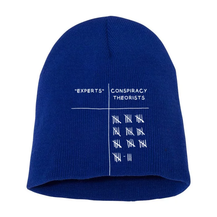 Cool Conspiracy Theorist Art For Conspiracy Theory Short Acrylic Beanie