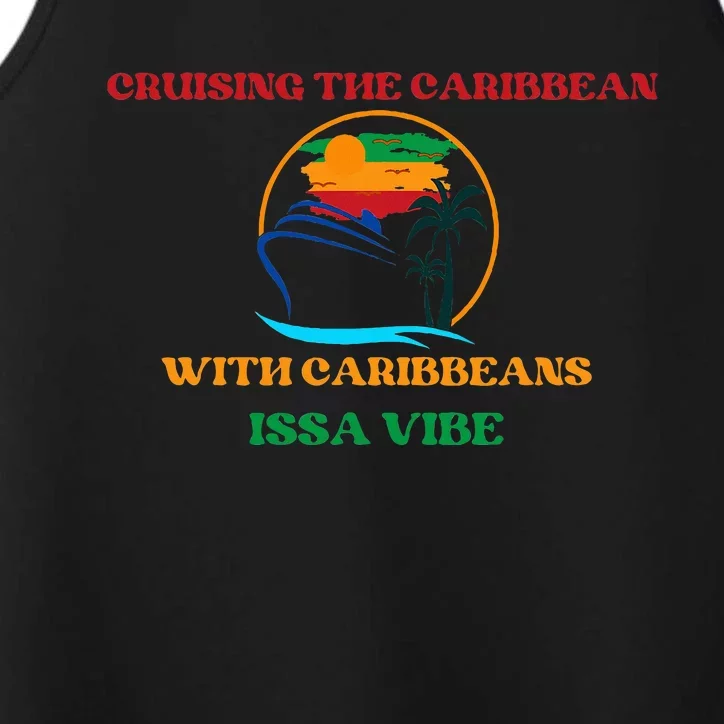 Caribbean Cruise Travel Vacation Performance Tank