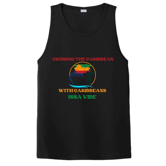 Caribbean Cruise Travel Vacation Performance Tank