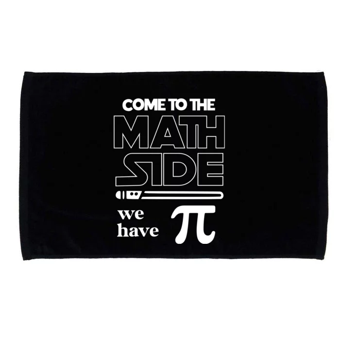 Cool Come To The Math Side We Have Pi Microfiber Hand Towel