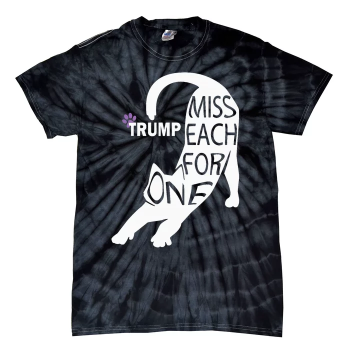 Cat Cute Trump One For Each Tie-Dye T-Shirt