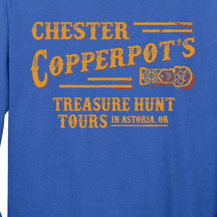 Chester Copperpot’s Treasure Hunt Tours In Astoria Tall Long Sleeve T-Shirt