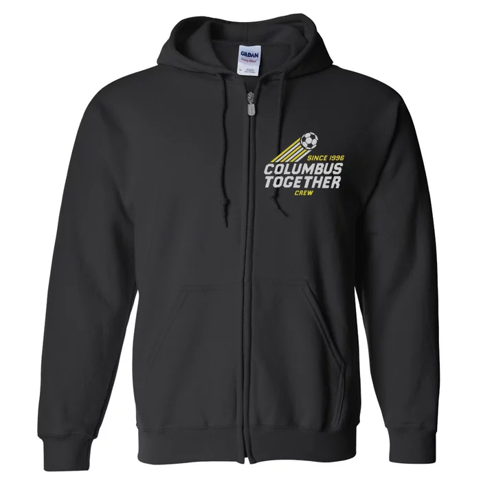 Columbus Crew Together Since 1996 Full Zip Hoodie