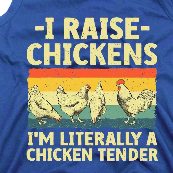 Cool Chicken Tender Art For Poultry Chicken Farmer Tank Top