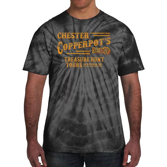 Chester Copperpot’s Treasure Hunt Tours In Astoria Tie-Dye T-Shirt