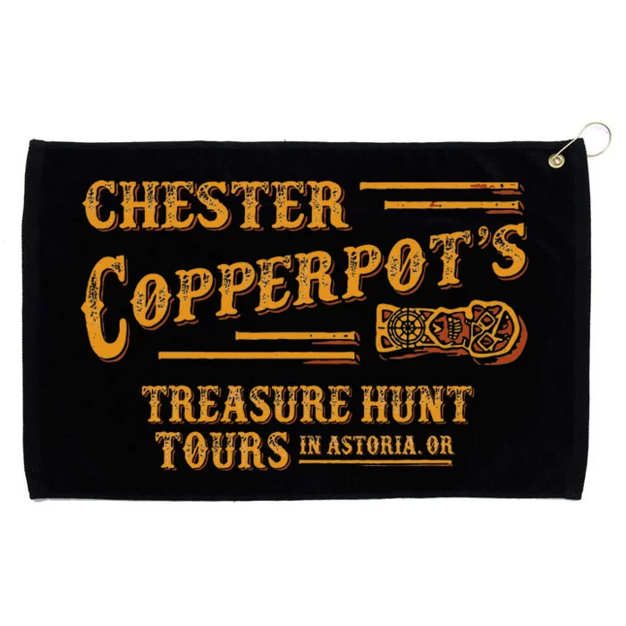 Chester Copperpot’s Treasure Hunt Tours In Astoria Grommeted Golf Towel