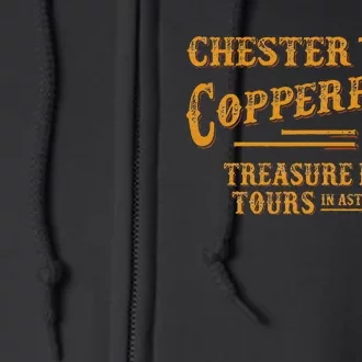 Chester Copperpot’s Treasure Hunt Tours In Astoria Full Zip Hoodie