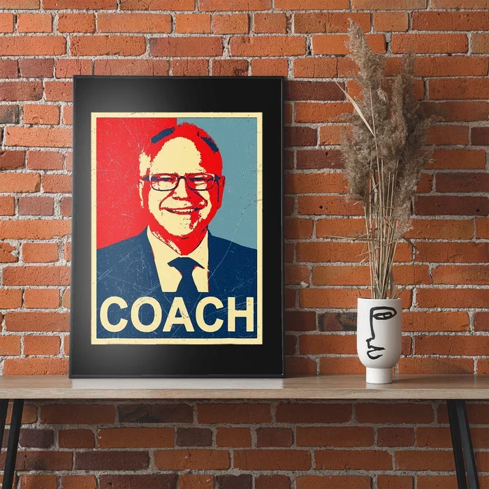 Coach! Coach Tim Walz Tribute Poster