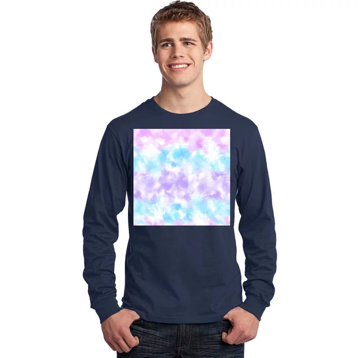 Cotton Candy Tie Dye Tall Long Sleeve T-Shirt