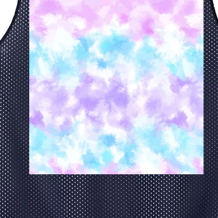 Cotton Candy Tie Dye Mesh Reversible Basketball Jersey Tank