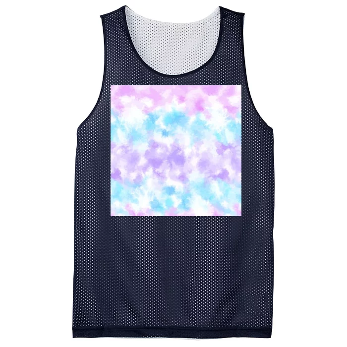 Cotton Candy Tie Dye Mesh Reversible Basketball Jersey Tank