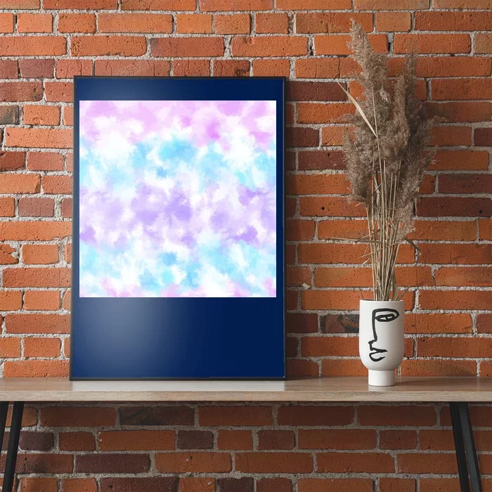 Cotton Candy Tie Dye Poster