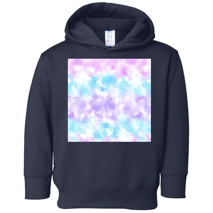 Cotton Candy Tie Dye Toddler Hoodie