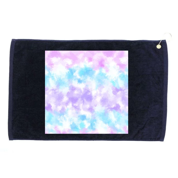 Cotton Candy Tie Dye Grommeted Golf Towel