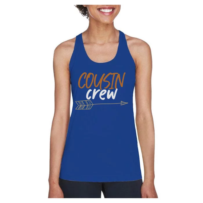 Cousin Crew Thanksgiving Cool Gift Women's Racerback Tank