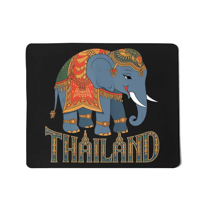 Cute Cartoon Thailand Elephant Unique Chang Lovely Gift Crew Mousepad