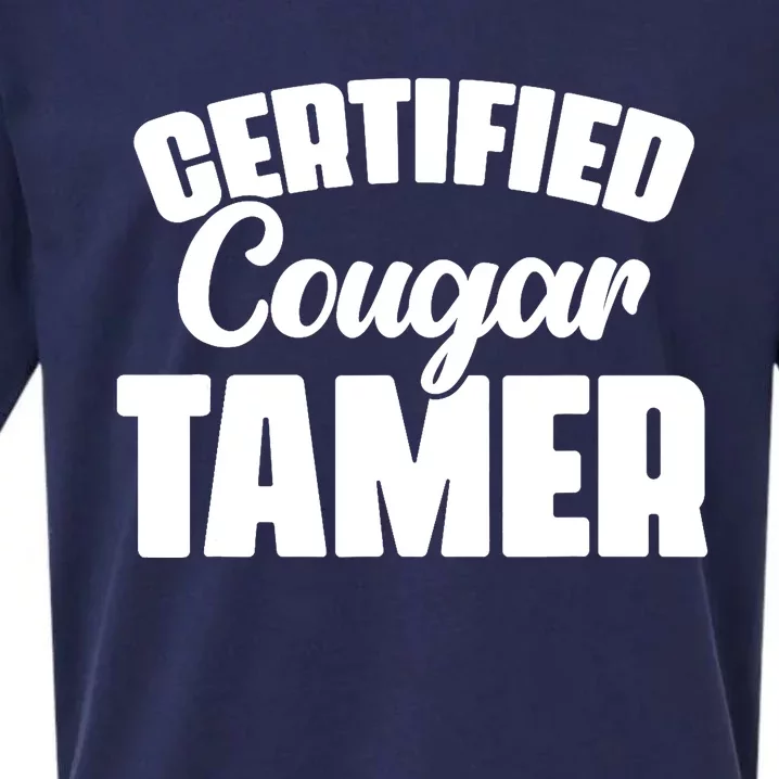 Certified Cougar Tamer Hunter Slayer Wild Cat Cougars Sueded Cloud Jersey T-Shirt