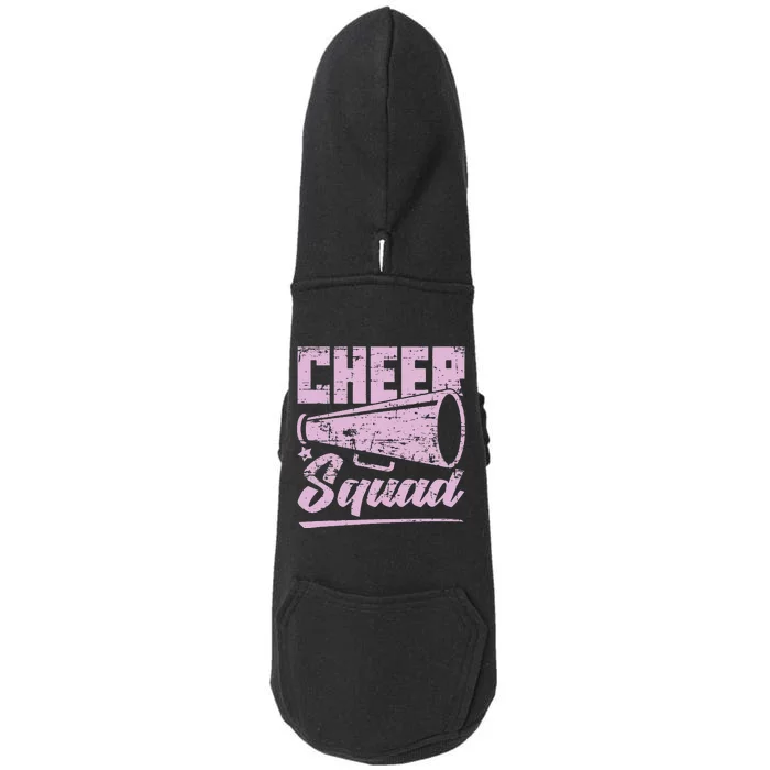 Cheering Cheerleading Team Cheer Squad Cheerleader Doggie 3-End Fleece Hoodie