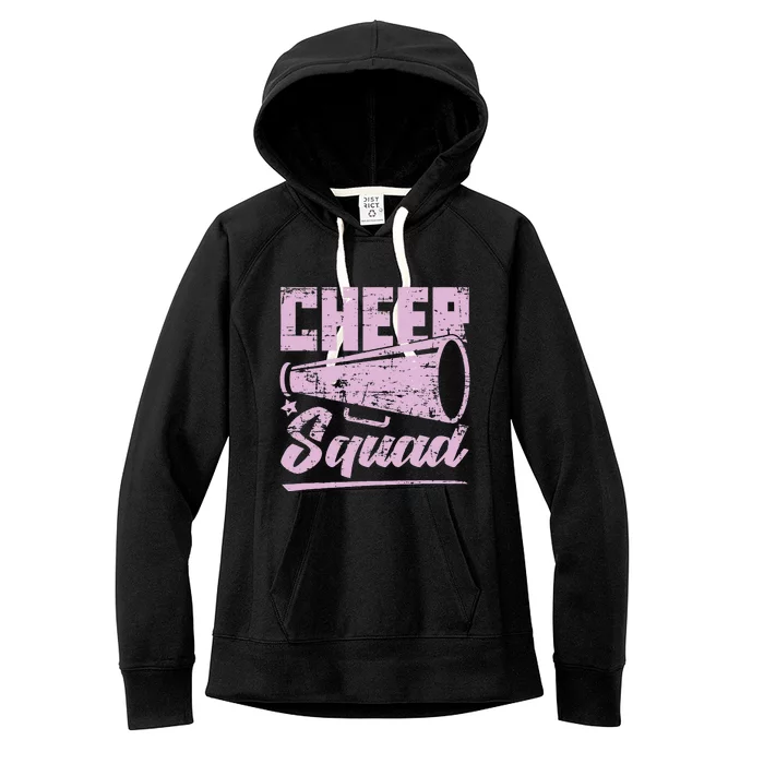 Cheering Cheerleading Team Cheer Squad Cheerleader Women's Fleece Hoodie