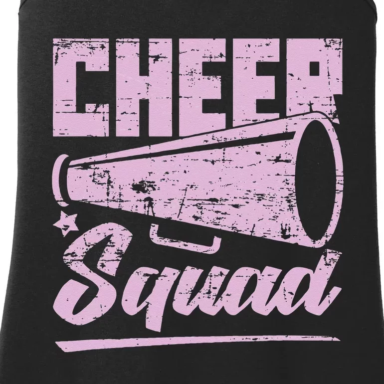 Cheering Cheerleading Team Cheer Squad Cheerleader Ladies Essential Tank