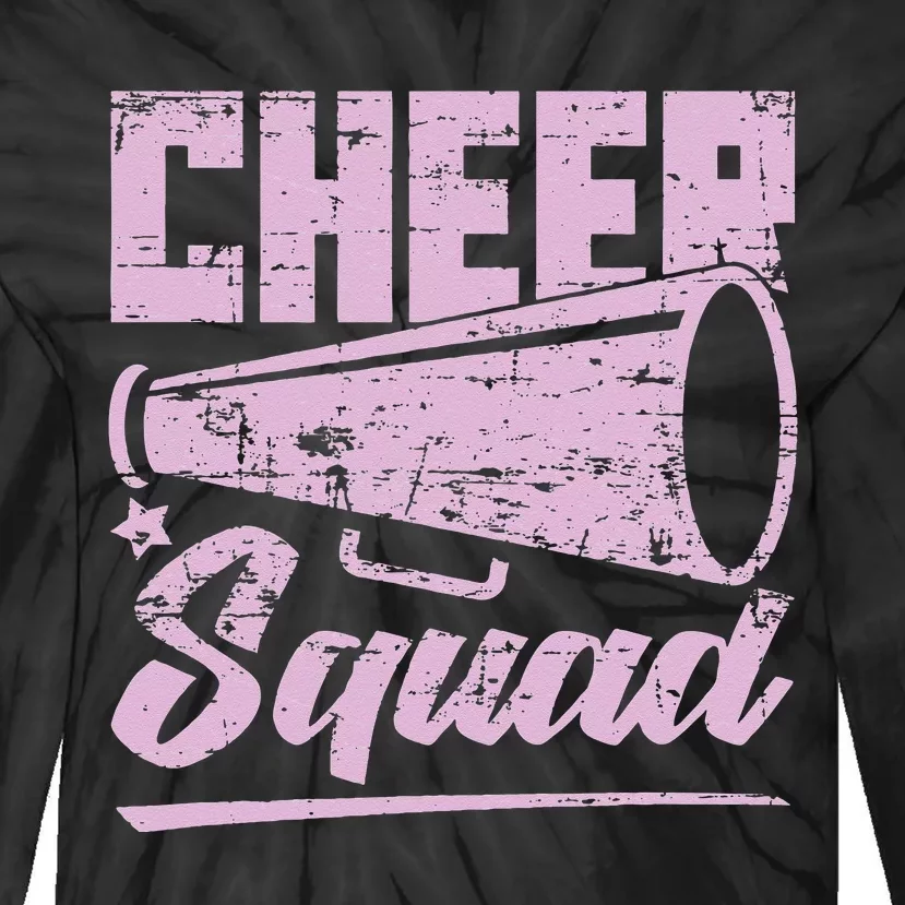 Cheering Cheerleading Team Cheer Squad Cheerleader Tie-Dye Long Sleeve Shirt