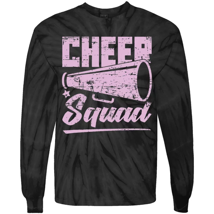 Cheering Cheerleading Team Cheer Squad Cheerleader Tie-Dye Long Sleeve Shirt