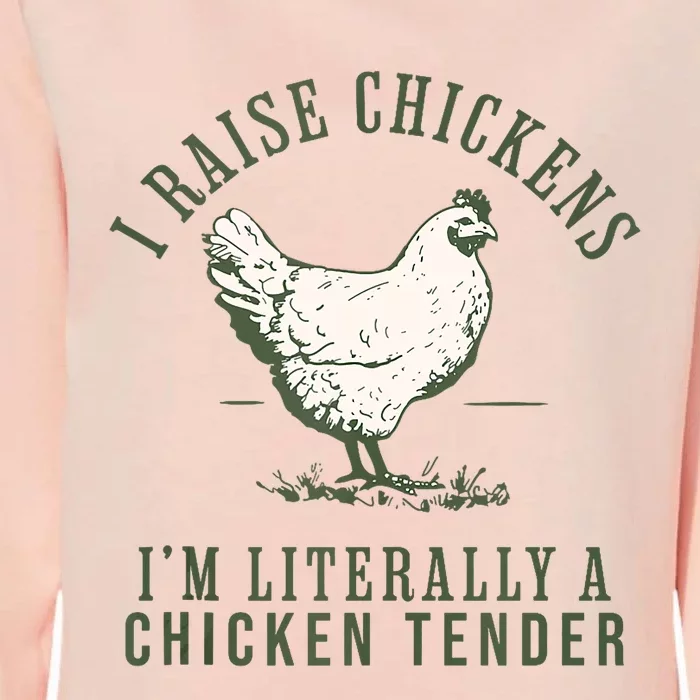 Cool Chicken Tender Art Poultry Chicken Farmer Womens California Wash Sweatshirt