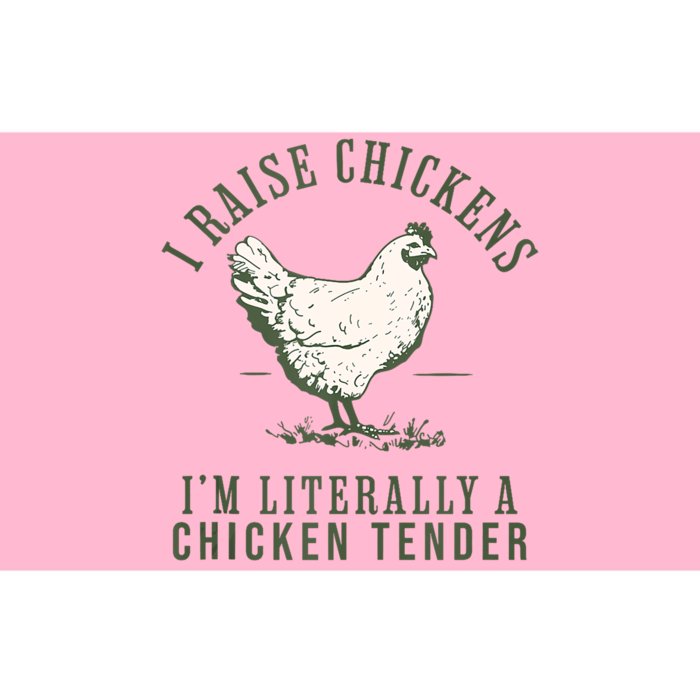 Cool Chicken Tender Art Poultry Chicken Farmer Bumper Sticker