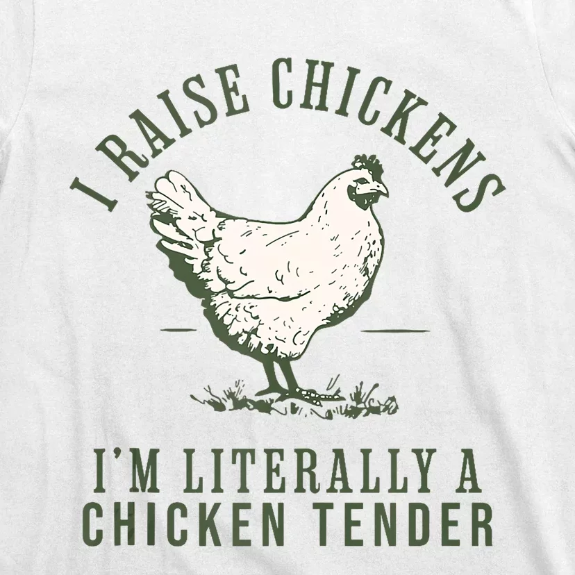 Cool Chicken Tender Art Poultry Chicken Farmer T-Shirt