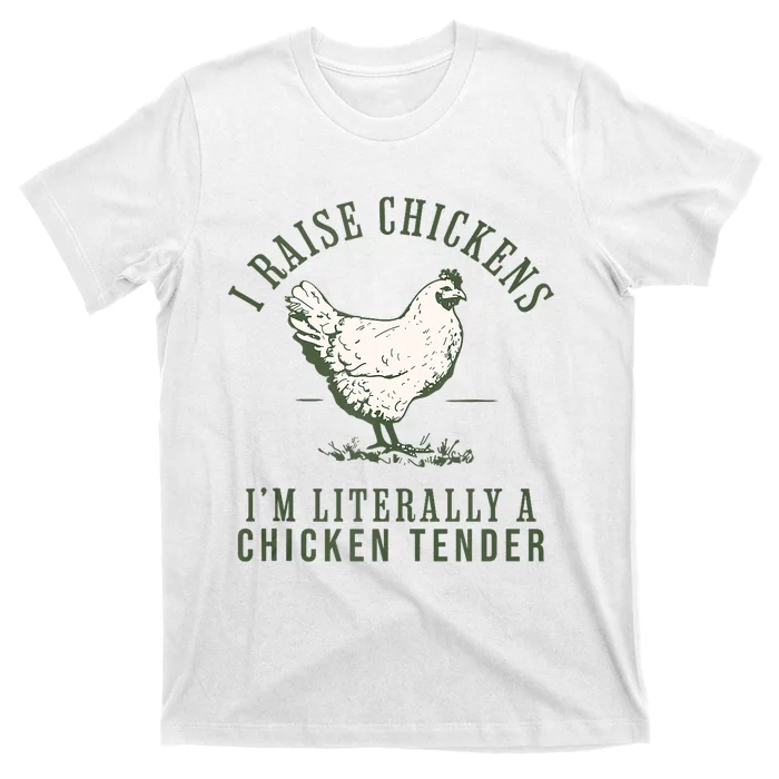 Cool Chicken Tender Art Poultry Chicken Farmer T-Shirt