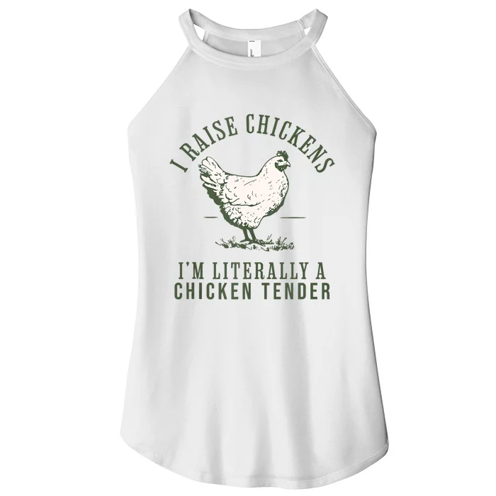 Cool Chicken Tender Art Poultry Chicken Farmer Women’s Perfect Tri Rocker Tank