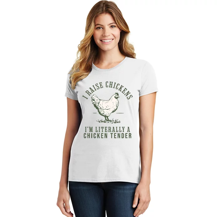 Cool Chicken Tender Art Poultry Chicken Farmer Women's T-Shirt