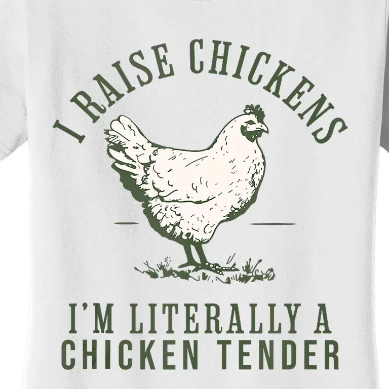 Cool Chicken Tender Art Poultry Chicken Farmer Women's T-Shirt