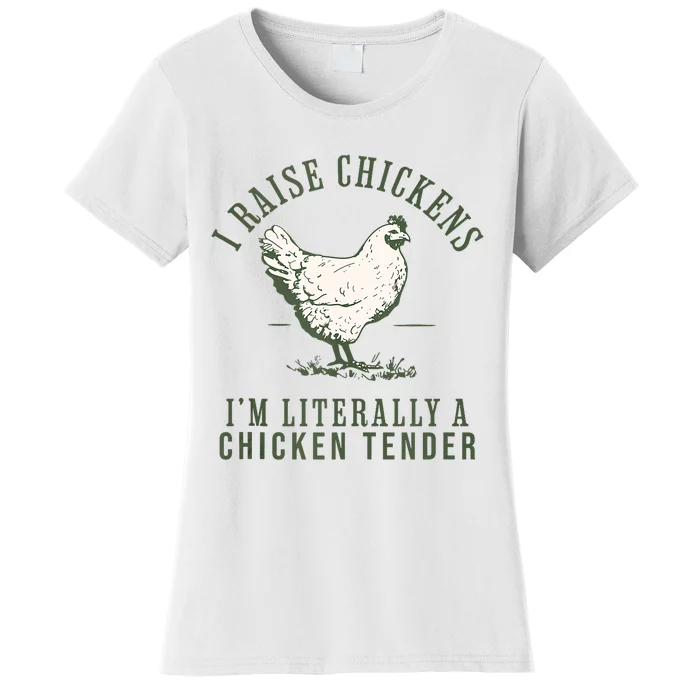 Cool Chicken Tender Art Poultry Chicken Farmer Women's T-Shirt