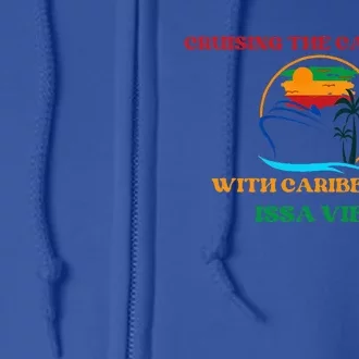 Caribbean Cruise Travel Vacation Full Zip Hoodie