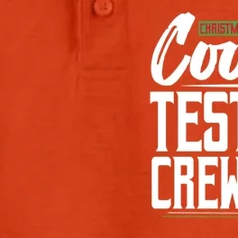 Christmas Cookie Testing Crew Funny Xmas Santa Cookie Gift Dry Zone Grid Performance Polo