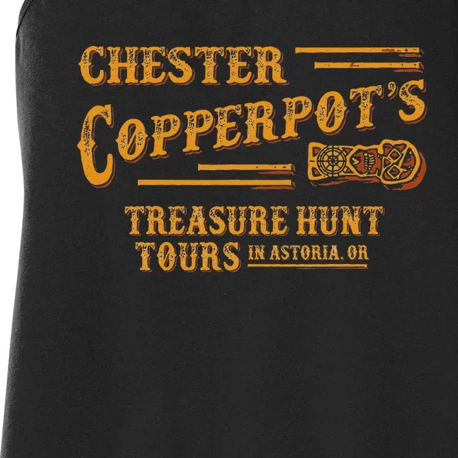 Chester Copperpot’s Treasure Hunt Tours In Astoria Women's Racerback Tank