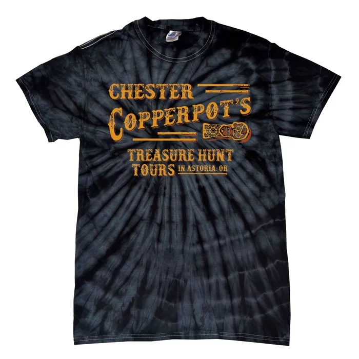 Chester Copperpot’s Treasure Hunt Tours In Astoria Tie-Dye T-Shirt