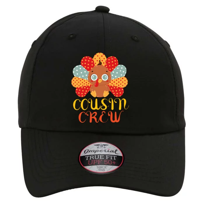 Cousin Crew Turkey Cute Family Thanksgiving Pajamas Matching Meaningful Gift The Original Performance Cap