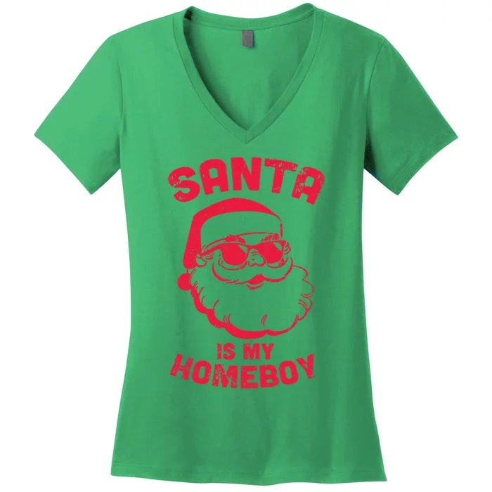 Christmasmerry Christmaschristmas Treegrinchsanta Clauslast Christmasthe G Women's V-Neck T-Shirt