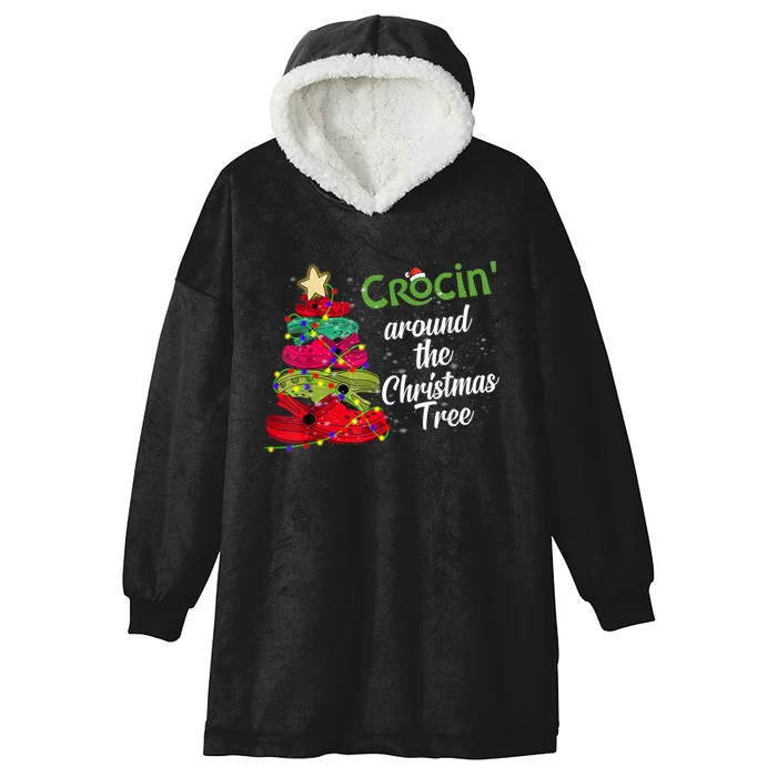 Crocs Christmas Tree Crocin Around The Christmas Tree Hooded Wearable Blanket