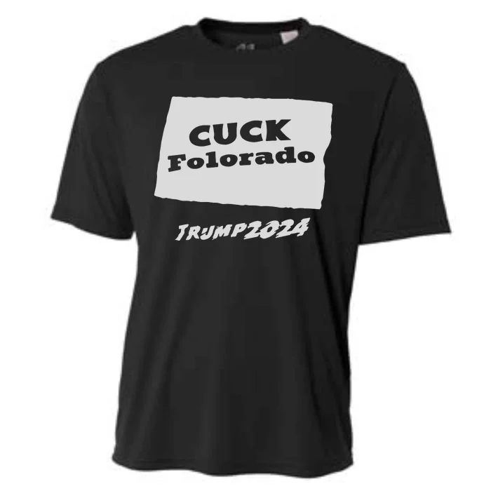 Cuck Colorado Trump 2024 Cooling Performance Crew T-Shirt