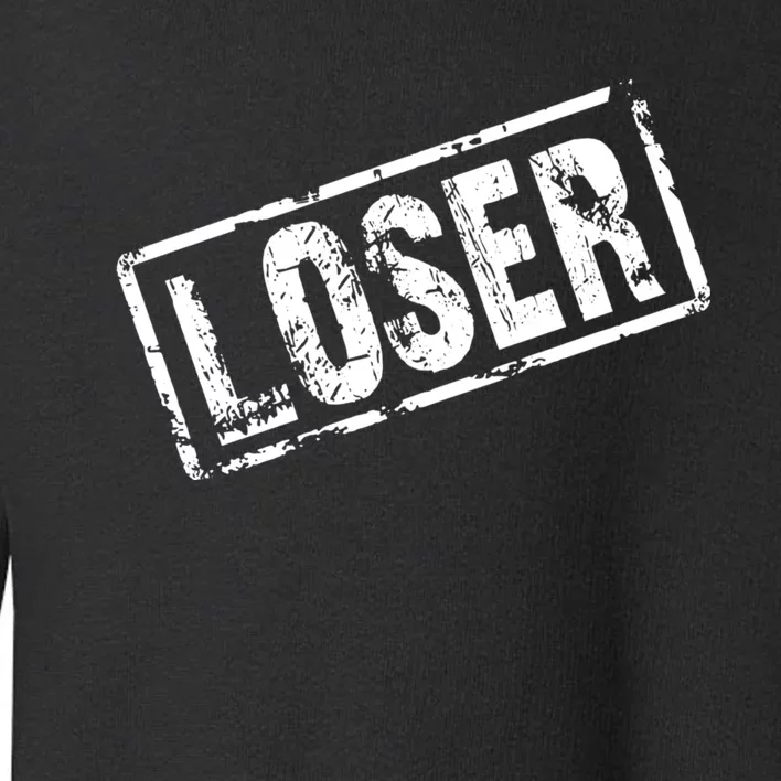 Cinder Cell Throwback Loser Toddler Sweatshirt