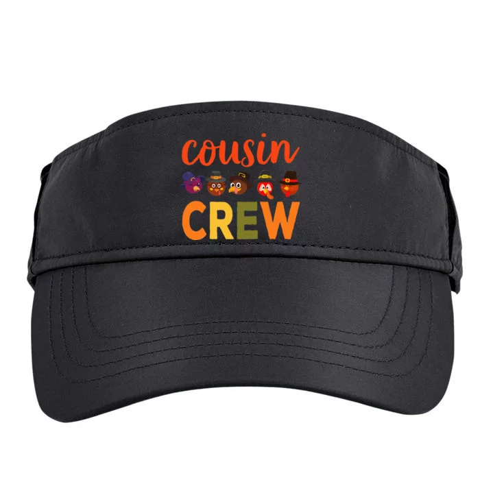 Cousin Crew Thanksgiving Adult Drive Performance Visor